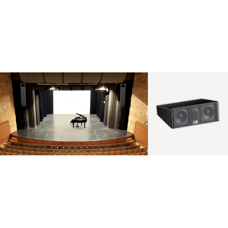 Ribbon Twitter Array Bafle profesional modular Smart Array con Tweeter de Ribbon