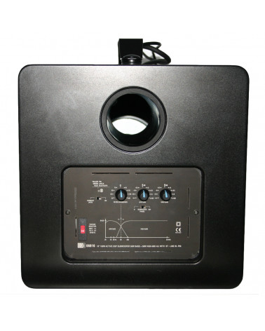 Pautas Corchete átomo Subwoofer activo de 10” con bluetooth y DSP de 100 W biamplificado 100V