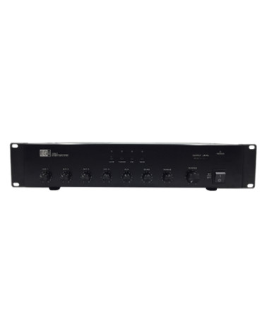 Amplificadores mezcladores 120W, 240W y 500W con lector multimedia Bluetooth