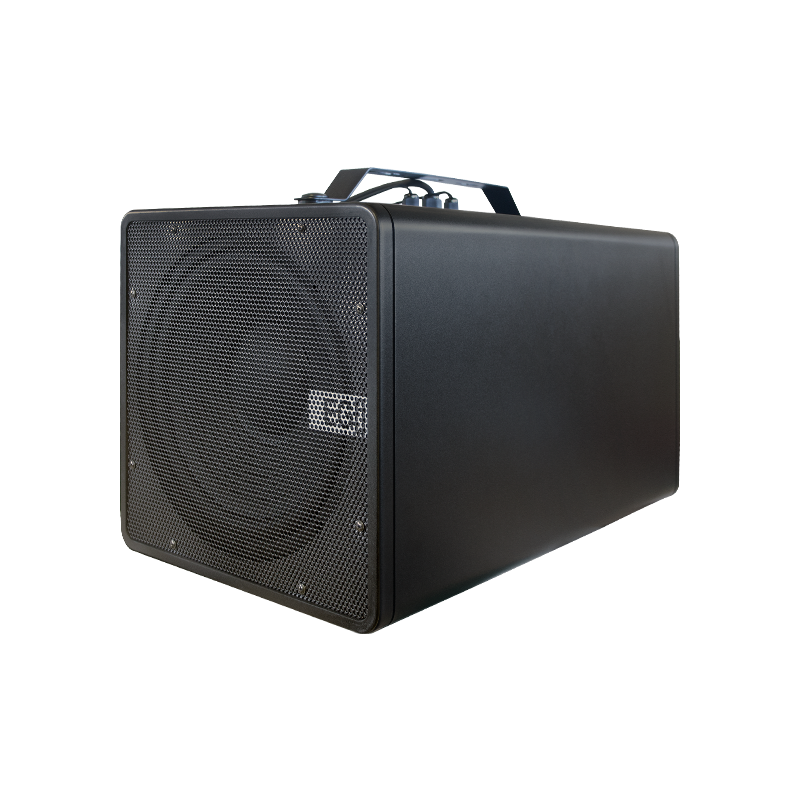 Subwoofer activo de 10” con bluetooth y DSP de 100 W biamplificado 4 Ω