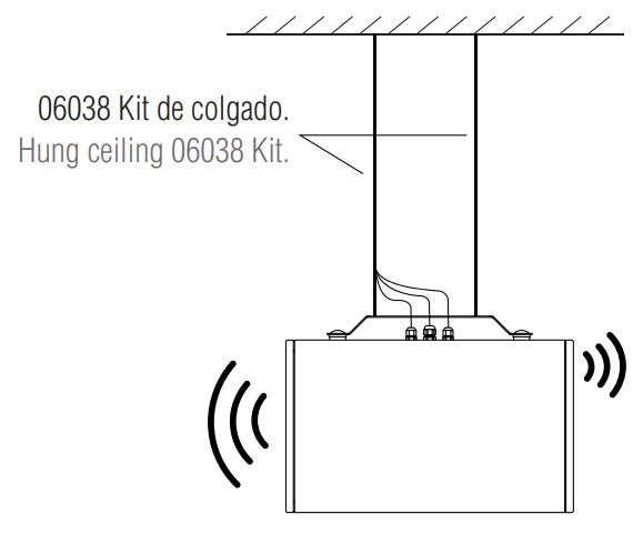 Subwoofer activo de 10” con bluetooth y DSP de 100 W biamplificado 4 Ω